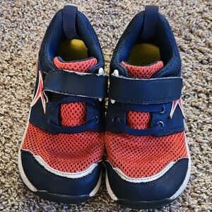 Kids Red and Blue Athletic Shoes